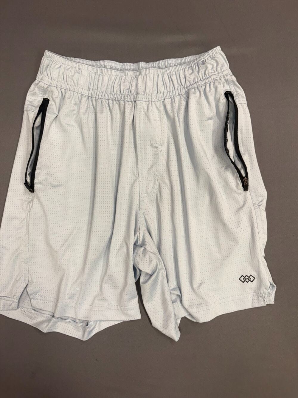 Legend Gray Athletic Shorts Mens Size Small Casual Elastic Waist Outdoor